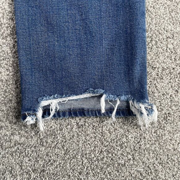 Abercrombie & Fitch Ankle Straight Ultra High Rise Curve Love Jeans Womens 6 28 - Picture 5 of 11